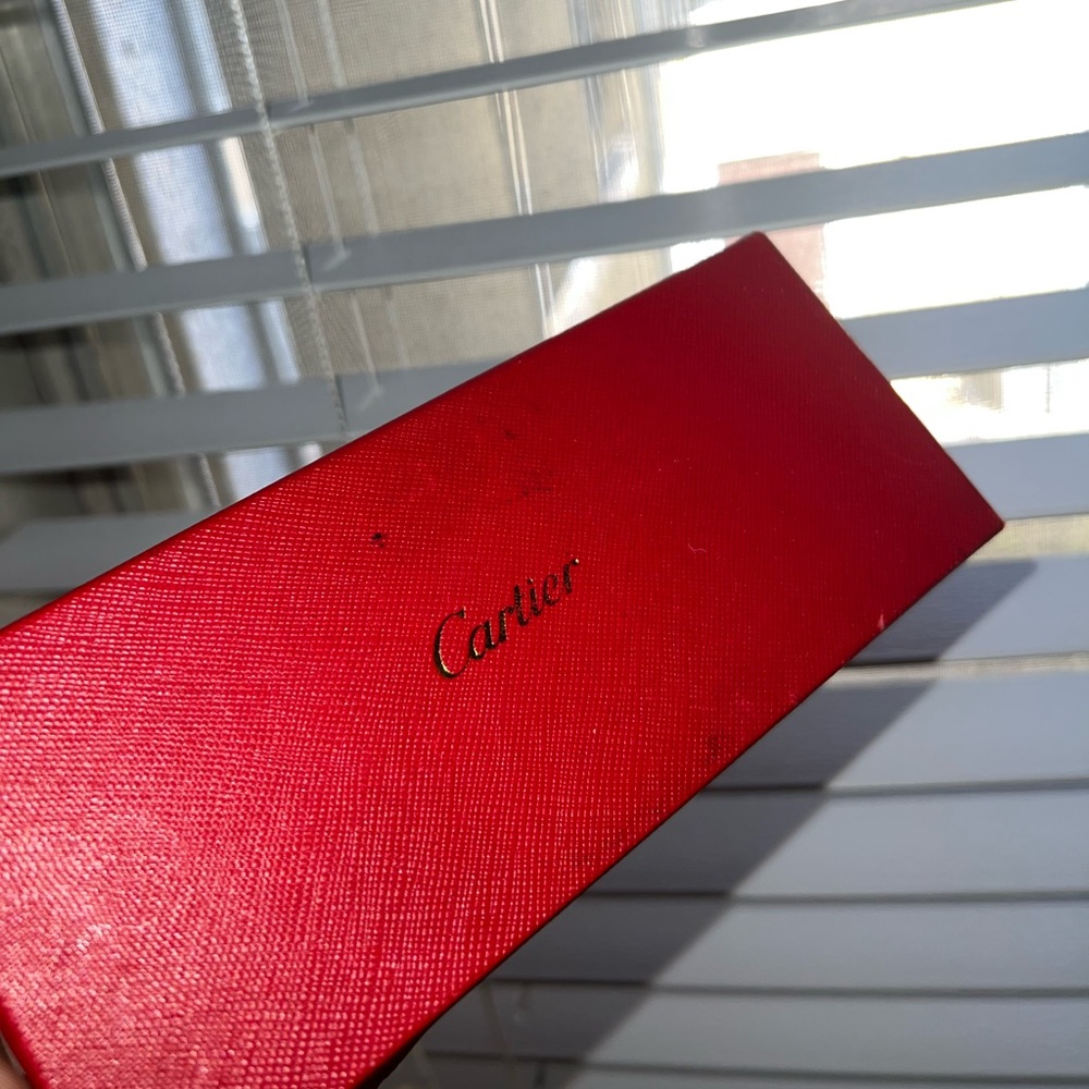 Cartier glasses,gold